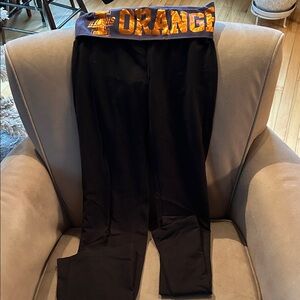 VS  Black Track Pants with illinois University Waistband. Small. Never